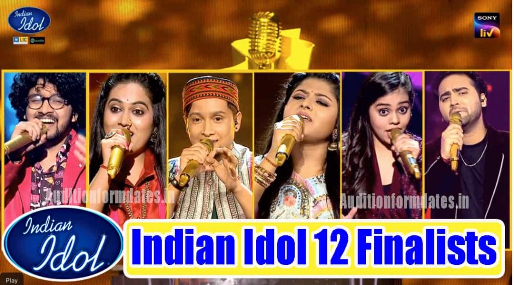 indian idol 12 finalists