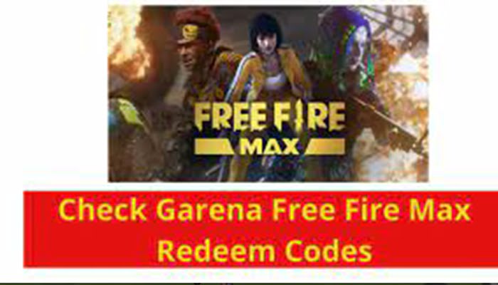 Garena Free Fire Max Redeem Codes