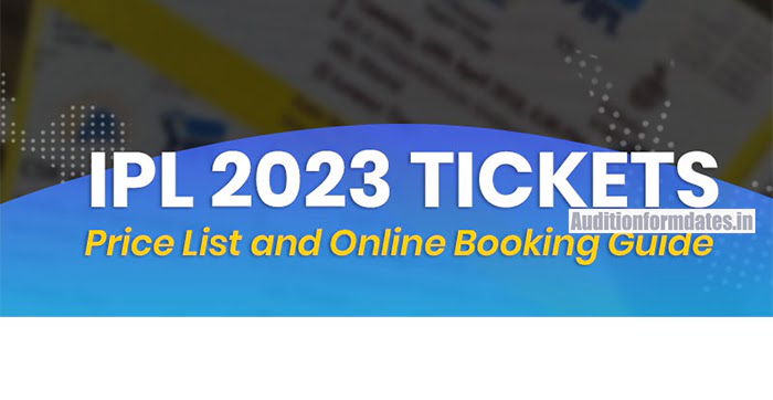 IPL Tickets Booking 2023 Online