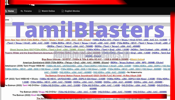 Tamilblasters 2023 Latest Tamil, Telugu, Hindi HD Dubbed Movies Download