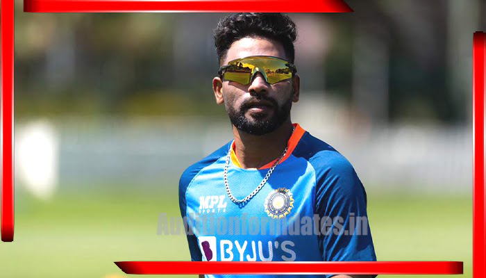 Mohammed Siraj wiki biography