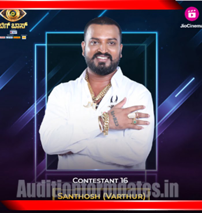 Varthur Santosh (Bigg Boss Kannada 10) Wiki