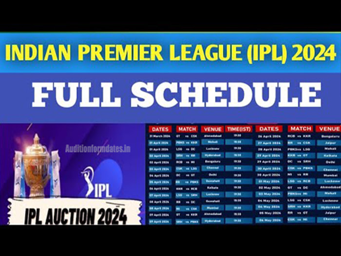 ipl 2024 schedule