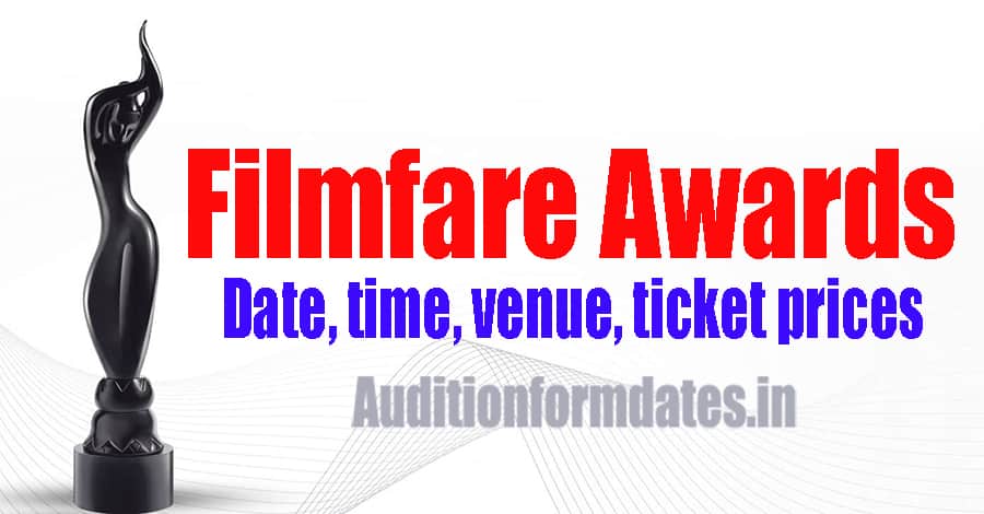 Filmfare Awards Date, time, venue, ticket prices