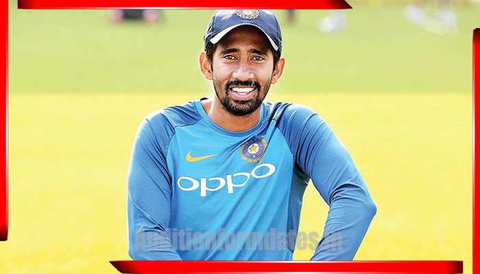 Wriddhiman Saha (Cricketer) Wiki